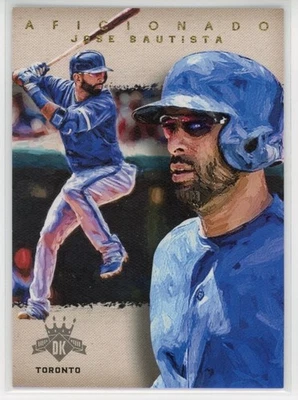 Panini Diamond Kings #A11 2016 Jose Bautista Aficionado Toronto Blue Jays Foto 1 de 2