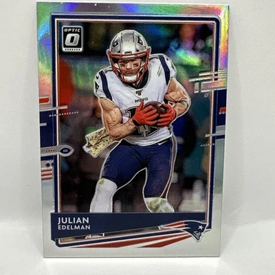 2020 Donruss Optic Silver Prizm #67 Julian Edelman Patriots - Image 1 of 2