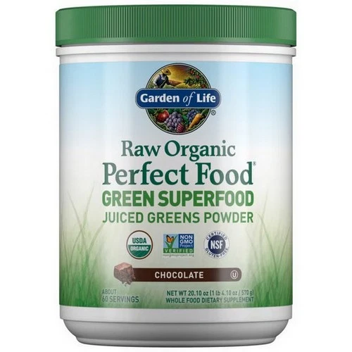 Perfect Food Raw Real Chocolate Cacao Powder 570 Grams - Image 1 of 1