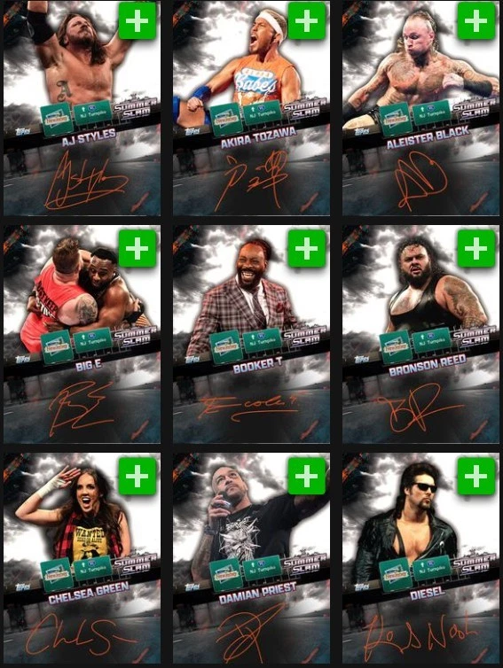 [DIGITAL] Topps Slam - SummerSlam 25 S1 - White Signature - Pick - Image 1 of 1