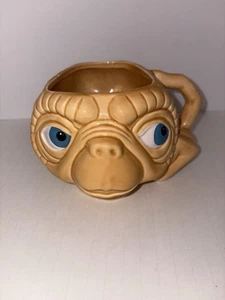 ET Face Keramiktasse Vintage Handarbeit Alien UFO Sci-Fi Film Sammeltasse - Bild 1 von 6
