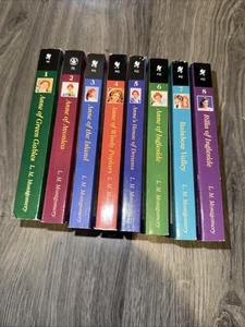 Anne Of Green Gables L.M. Montgomery Series #1-8 Full Set 8 Book Lot Vintage - Bild 1 von 4