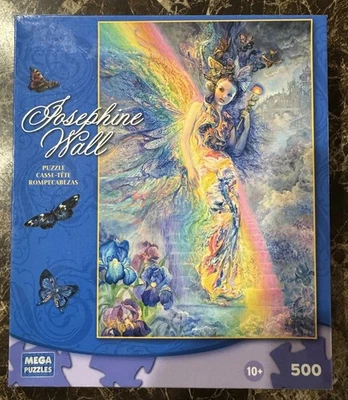 KEEPER OF THE RAINBOW New UK Fantasy Josephine Wall 500 piece Jigsaw Puzzle RARE - image 1 of 4