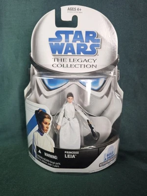 Nueva figura Hasbro Star Wars Legacy Collection 2008 3,75" Princesa Leia sellada 41 Foto 1 de 4