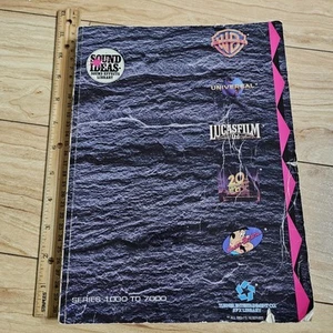 Sound Ideas Sound Effects BOOK ONLY *WORN! 1996 Series 1000-7000 Universal Lucas - Picture 1 of 12