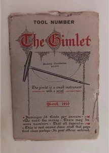 8 NUMERI RIVISTA GIMLET DAL 1910 AL 1913 BORDO DIAMANTE SHAPLEIGH FERRAMENTA NEGOZI - Foto 1 di 8