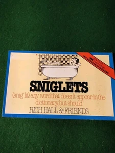 Sniglets Book Rich Hall And Friends - Picture 1 of 3