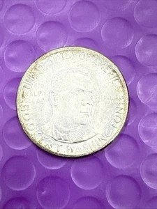 ❤️ 1946 US Mint silver half dollar, Booker T Washington Commemorative (2419) - Picture 1 of 2