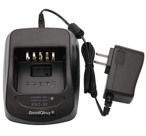 KSC-32 Charger Compatible with Kenwood Radio TH-D72A TK-2180 TK-3180 TK-5210 ... - Picture 1 of 7