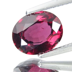 3.83Cts Fabulous Natural Rhodolite Garnet Oval Shape Collection Gem - Picture 1 of 3