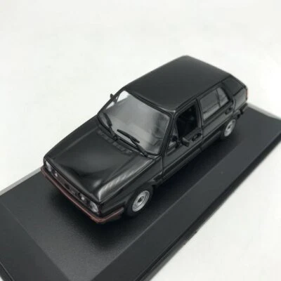 Modellino Auto Maxichamps 1/43 Volkswagen Golf GTI 1985 black - Immagine 1 di 4