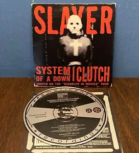 Slayer/Clutch/System of Down Diabolus in Musica Tour Sampler CD Metal Promo 90s - Picture 1 of 9