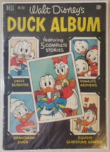 Álbum del pato de Walt Disney - Dell #353 - cómic de buen grado - Imagen 1 de 6
