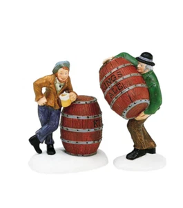 Department 56 VINTAGE Dickens Village ALE MATES Figurines, #58417, 1998 2 pc Set - Picture 1 of 6