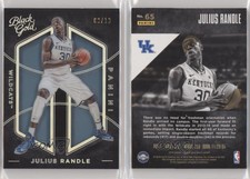 2016-17 Panini Black Gold Collegiate Holo White Gold /10 Julius Randle #65