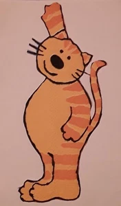 Serviettenmotiv Katze bereits zugeschnitten, Serviettentechnik, DIY, Karten - Bild 1 von 2