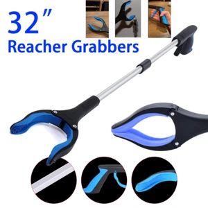 Industrial Grabber Tool Heavy Duty Pick Up Stick Hand Grip Reach Trash Picker US - Picture 1 of 14