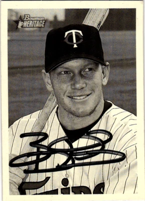 Bobby Kielty Signed 2001 Bowman Heritage - #197 (RC) Minnesota Twins - Image 1 of 2
