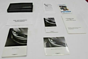 2015 THE CHRYSLER 200 OWNERS MANUAL 7 PC w/DVD-ROM SET & BLACK FACTORY CASE - Picture 1 of 10