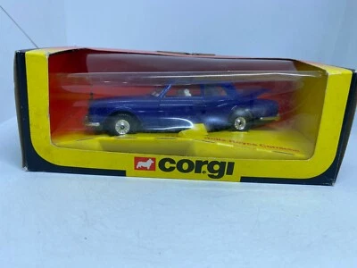 Corgi Toys 279 Rolls Royce Corniche Blue body Boxed - Image 1 of 4