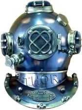Antique Diving Divers Helmet Scuba U.S. Navy Mark V Deep Sea Full Size 18" Gifts