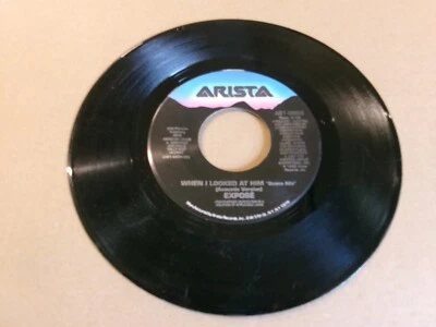 Expose - When I looked at Him 7” 45 RPM VG+/EX Arista - Image 1 of 2