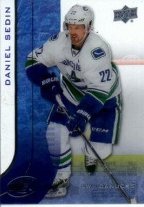 2015-16 Upper Deck Ice #18 Daniel Sedin - NM-MT *WE COMBINE S/H*