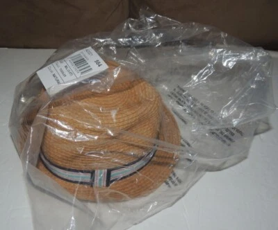 Chapéu de praia The Children’s Place criança 3-5T palha - Cor natural novo com etiquetas - Imagem 1 de 4