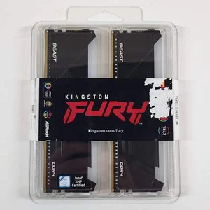 New Kingston FURY Beast 16GB (2x8GB) RAM DDR4 3600MHz - Picture 1 of 2