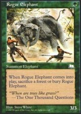 4 Rogue Elephant - 4x x4 LP - Weatherlight - SPARROW MAGIC - mtg -