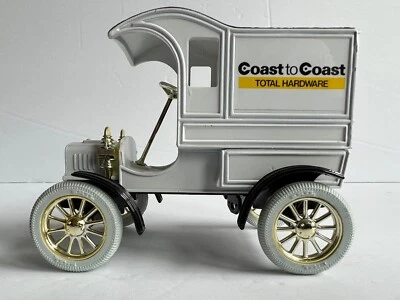 Coast to Coast Total Hardware Diecast Truck Bank 1923 Model T Style Vintage Ertl - Image 1 of 4