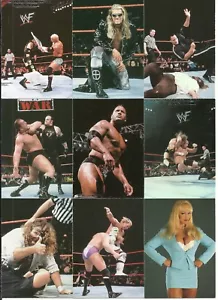 1999 COMIC IMAGES WWF SMACKDOWN WRESTLING - COMPLETE SET OF 72 - AUSTIN - ROCK - Picture 1 of 9