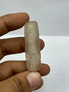 Antique Ancient near eastern old crystal beads seal stamp Roman - Picture 1 of 8
