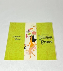Collectable Vintage Disneyland's Tahitian Terrace Luncheon Menu; Mint Condtion - Picture 1 of 6