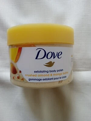 Dove Exfoliating Body Polish Scrub Crushed Almond & Mango Butter, 10.5 oz - Image 1 of 4