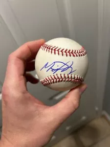 Mitchell Parker Washington Nationals Pitcher autographed signed ROMLB Baseball - Picture 1 of 2