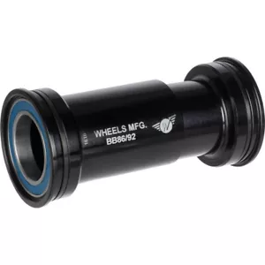 Wheels MFG BB86/92 Press Fit Bottom Bracket P/N: BB86/92-BB ABEC-3 in Black - Picture 1 of 2