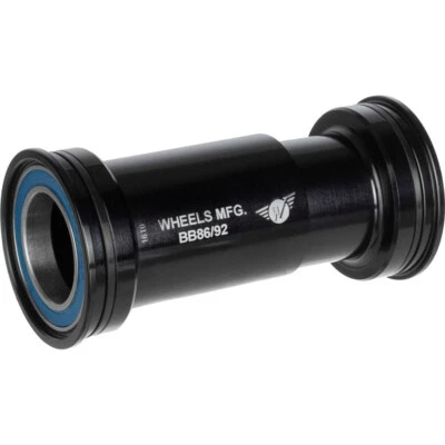 Wheels MFG BB86/92 Press Fit Bottom Bracket P/N: BB86/92-BB ABEC-3 in Black - Image 1 of 2