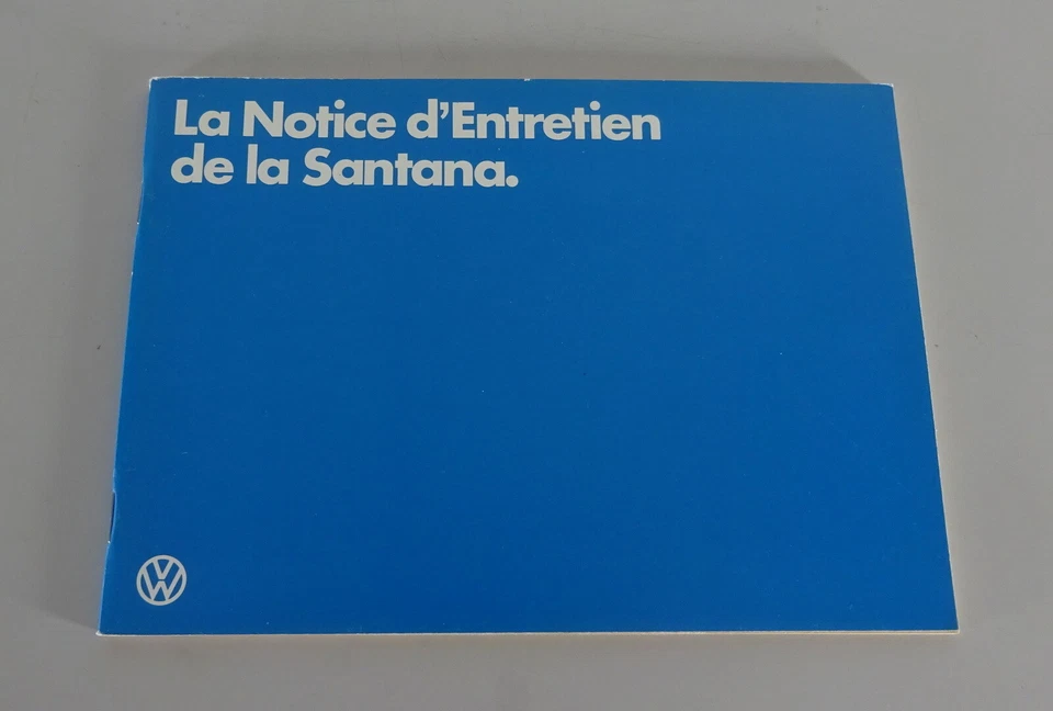 Nota Di Manutenzione / Manuale VW SANTANA Edizione 11/1981 - Immagine 1 di 2