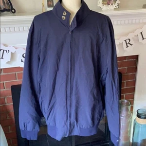 CLUB ROOM Men’s Coat FULL ZIP, Navy, M - Picture 1 of 3