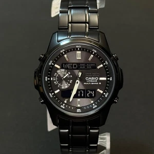 CASIO LINEAGE LCW-M300DB-1AJF Tough Solar Atomic Radio Watch Stainless Steel - Picture 1 of 24