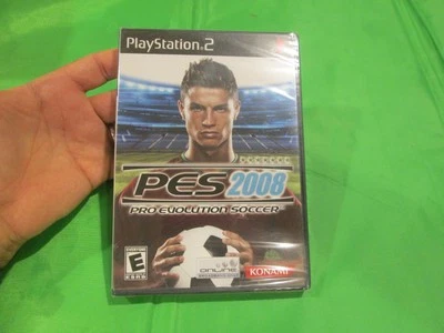 PES 2008 PRO EVOLUTION SOCCER PS2 PLAYSTATION 2 KONAMI RONALDO NEW SEALED - Image 1 of 4