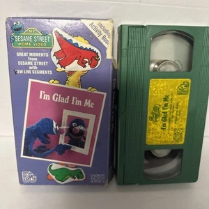 My Sesame Street Home Video I'm Glad I'm Me VHS 1986 Tape Big Bird Grover - Bild 1 von 3