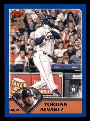2023 Topps Archives Yordan Alvarez #243  Houston Astros - Image 1 of 2