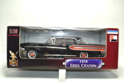 Road Signature 1:18 1958 Ford Edsel Citation Black - Image 1 of 4