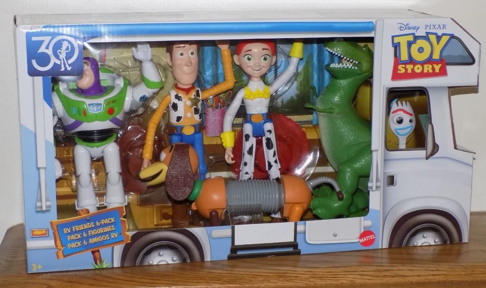 Disney Toy Story 30th Anniversary Figure Pack Special RV Road Trip Packaging NEW - Image 1 of 1