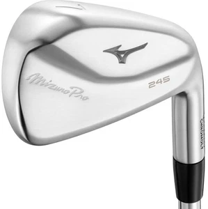 Left Hand Mizuno Pro 245 4-PW, AW Iron Set Stiff +1.00 FST KBS Tour 120 VG - Picture 1 of 3