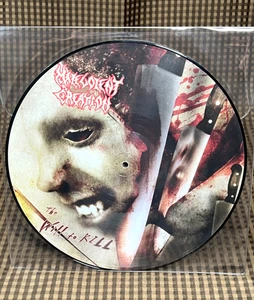 Malevolent Creation The Will To Kill Picture Disc 12' Vinyl LP Death Metal - Picture 1 of 7