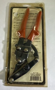 Gundlach Flooring Cutter Plastic Laminate Cutting Shear+Double-Action+SteelBlack - Picture 1 of 2