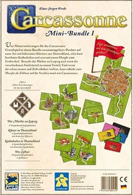Spiel Carcassonne – Mini-Bundle 1 (Hans-im-Glück Verlag) NEU/OVP